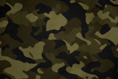 Askeri kamuflaj deseni, av ve boya topu örtüsü, renkli hava geçirmez kamuflaj örgüsü, ordu kamuflaj tekstil arka planı.