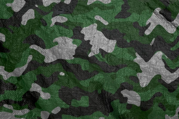 Militära Kamouflage Mönster Jakt Och Paintball Beläggning Presenning Färgglada Väderbeständig — Stockfoto