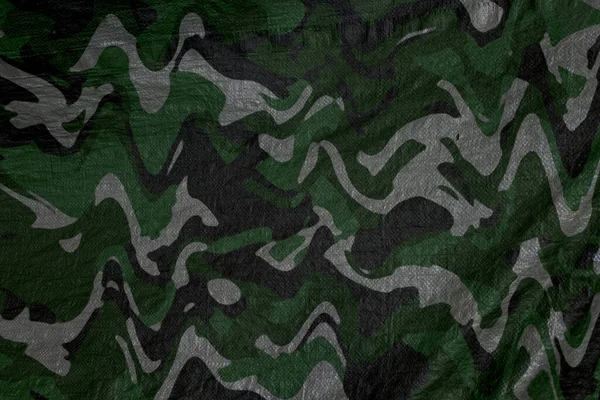 Στρατιωτικό Σχέδιο Καμουφλάζ Κυνήγι Και Paintball Καλύπτει Μουσαμά Πολύχρωμο Αδιάβροχο — Φωτογραφία Αρχείου