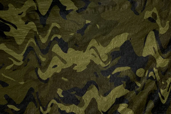 Patrón Camuflaje Militar Cubierta Lona Caza Paintball Malla Camuflaje Resistente — Foto de Stock