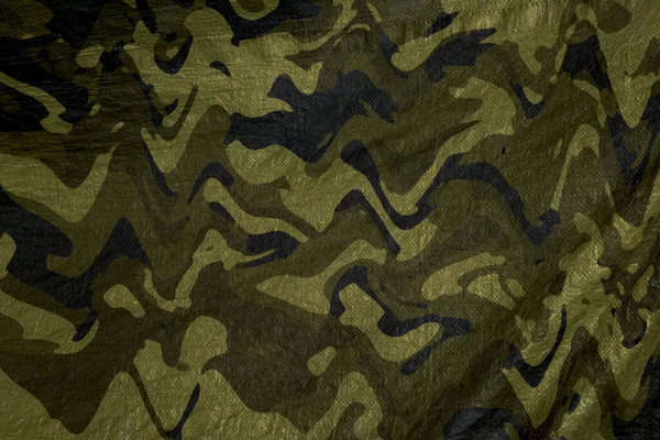 Padrão Camuflagem Militar Caça Pintura Cobrindo Lona Malha Camuflagem Colorida — Fotografia de Stock