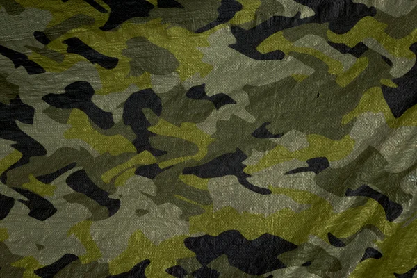 Patrón Camuflaje Militar Cubierta Lona Caza Paintball Malla Camuflaje Resistente — Foto de Stock