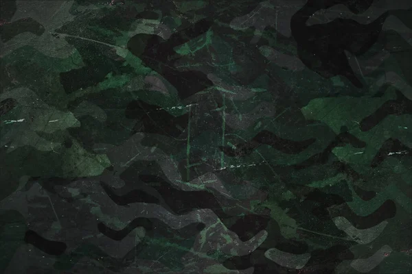 Gekrast Camouflage Metalen Textuur Militaire Voertuig Coating Camouflage Patroon — Stockfoto