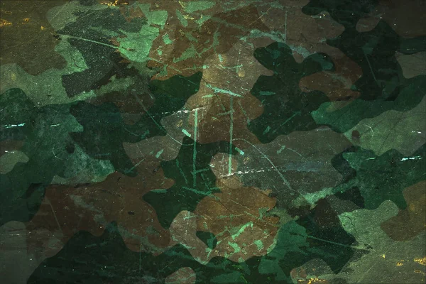 Surface Véhicule Militaire Blindé Texture Camouflage Métallique — Photo