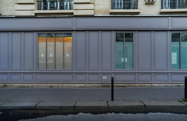 2023 Πρόσοψη Parisienne Typique Ancienne Devanture Commerciale Boutique Française Modle — Φωτογραφία Αρχείου