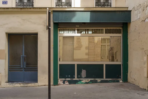 2023 Vitrine Parisienne Devanture Trade Magasin Francais Ancien Modele Devanture — Stok fotoğraf
