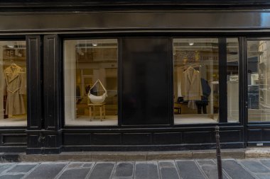 03 / 03 / 2023 - Devanture ticari franaise, butik Paris tipiği, modle de faade ticari eurciale europenne, devanture ancienne