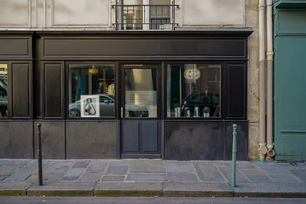 2023 Devanture Ancienne Typique Paris Modle Boutique Vintage Pour Designer — 스톡 사진