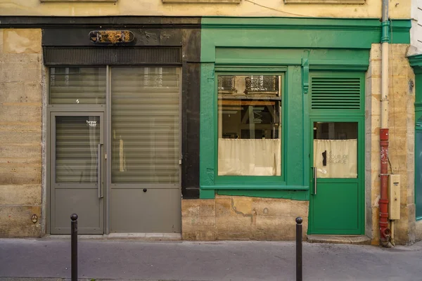 2023 Devanture Ancienne Typque Paris Modle Boutique Vintage Hour Designer — Stockfoto