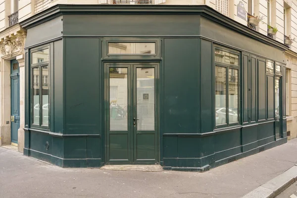 2023 Devanture Parisienne Typique Modle Boutique Pour Designer Graphique Faade — 스톡 사진