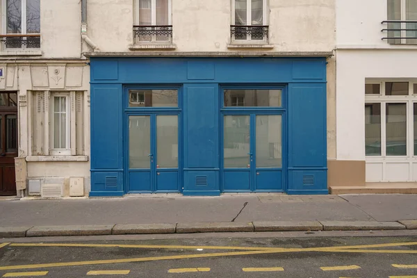 2023 Typisch Pariser Schaufenster Französische Boutique Fassade Modle Commerce — Stockfoto