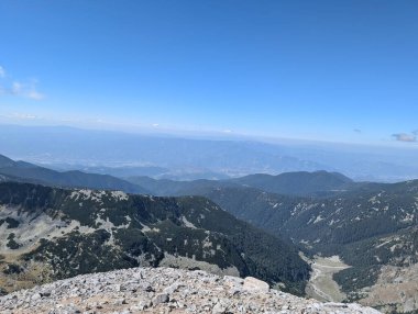 Dağların güzel manzarası