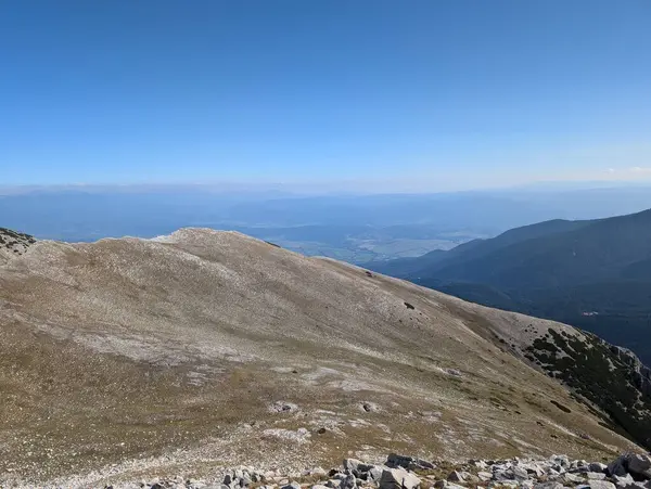 Belrila dağından inanılmaz manzara, rila dağı, bulgaria