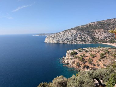 Denizin güzel manzarası