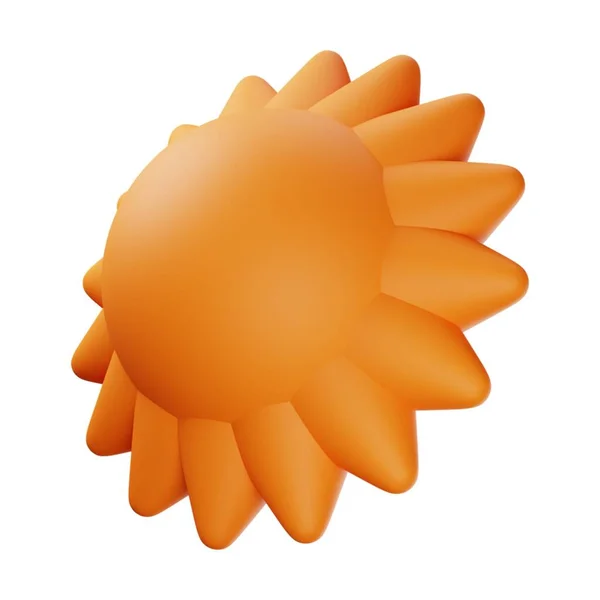 Πορτοκαλί Sun Εικονογράφηση — Φωτογραφία Αρχείου