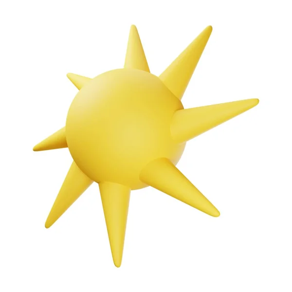 Sol Amarillo Ilustración —  Fotos de Stock