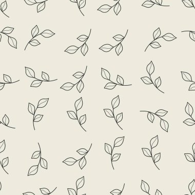 Çiçeksel çizgiler, kusursuz desenler. Arka planlar, duvar kağıtları, kumaşlar, tekstil, ambalaj kağıtları, basılı materyaller ve daha fazlası için uygundur..