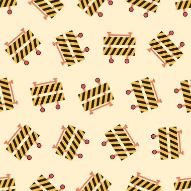 Güvenlik bariyeri kusursuz. Arka planlar, duvar kağıtları, kumaşlar, tekstil, ambalaj kağıtları, basılı materyaller ve daha fazlası için uygundur..