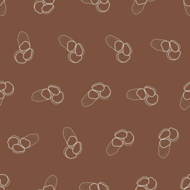 Patates çizgisi, kusursuz desen. Arka planlar, duvar kağıtları, kumaşlar, tekstil, ambalaj kağıtları, basılı materyaller ve daha fazlası için uygundur..