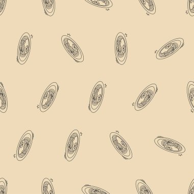 Karalama spagetti çizgisi, kusursuz sanat deseni. Arka planlar, duvar kağıtları, kumaşlar, tekstil, ambalaj kağıtları, basılı materyaller ve daha fazlası için uygundur..