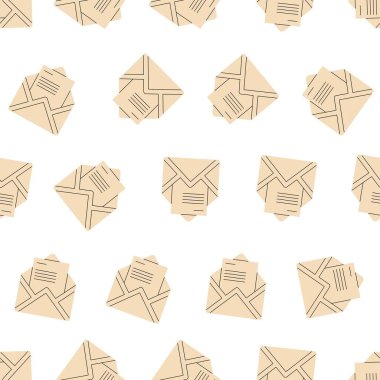 Düz çizgili, pürüzsüz bir zarf. Arka planlar, duvar kağıtları, kumaşlar, tekstil, ambalaj kağıtları, basılı malzemeler ve daha fazlası için uygun. Düzenlenebilir vektör.