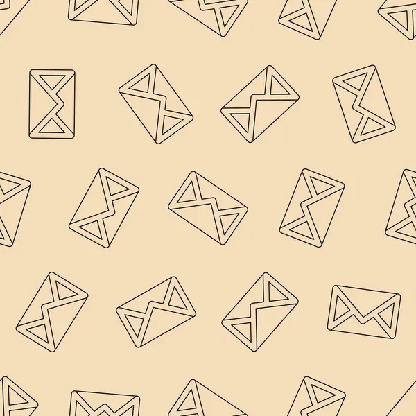 Zarf çizgisi, kusursuz desen. Arka planlar, duvar kağıtları, kumaşlar, tekstil, ambalaj kağıtları, basılı malzemeler ve daha fazlası için uygun. Düzenlenebilir vektör.