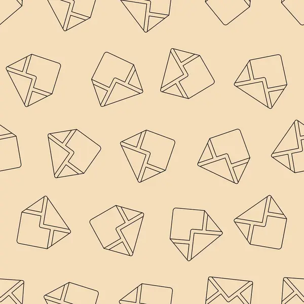 Zarf çizgisi, kusursuz desen. Arka planlar, duvar kağıtları, kumaşlar, tekstil, ambalaj kağıtları, basılı malzemeler ve daha fazlası için uygun. Düzenlenebilir vektör.