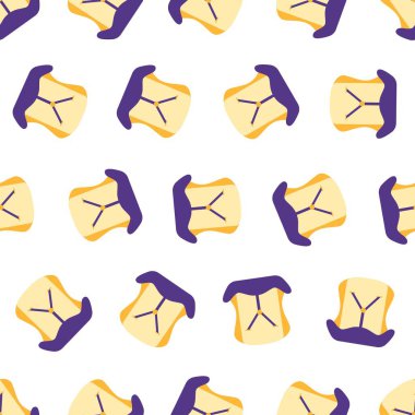 Bebek koltuğu pürüzsüz. Arka planlar, duvar kağıtları, kumaşlar, tekstil, ambalaj kağıtları, basılı malzemeler ve daha fazlası için uygun. Düzenlenebilir vektör.