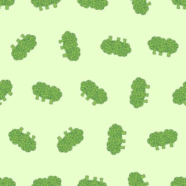 Düz çizgi, ormanın dikişsiz deseni. Arka planlar, duvar kağıtları, kumaşlar, tekstil, ambalaj kağıtları, basılı malzemeler ve daha fazlası için uygun. Düzenlenebilir vektör.