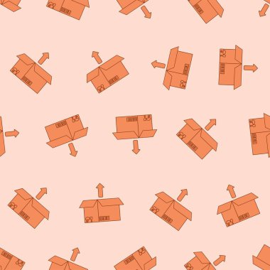 Düz çizgi kutulu paket kusursuz desen. Arka planlar, duvar kağıtları, kumaşlar, tekstil, ambalaj kağıtları, basılı malzemeler ve daha fazlası için uygun. Düzenlenebilir vektör.