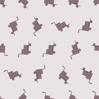 Düz paket sedyesi kusursuz desen. Arka planlar, duvar kağıtları, kumaşlar, tekstil, ambalaj kağıtları, basılı malzemeler ve daha fazlası için uygun. Düzenlenebilir vektör.