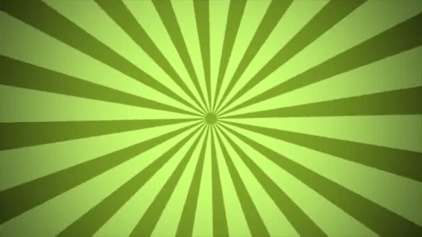 Sunburst Background Animation Video Moves Resolution — Stock Video