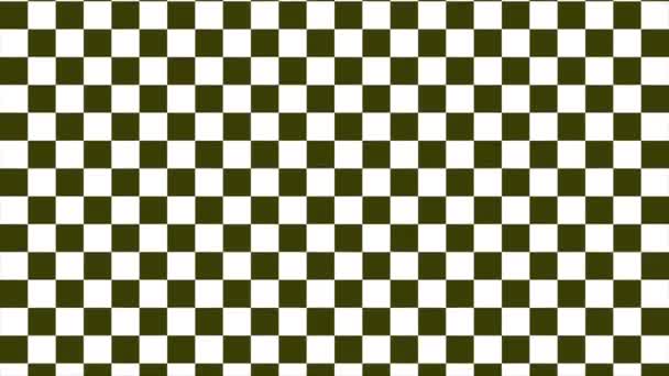 Checkerboard background video moving up
