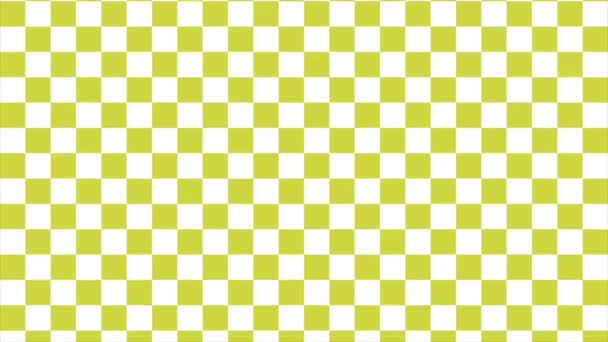 Checkerboard background video moving up