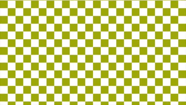 Checkerboard background video moving up