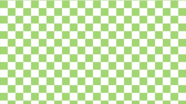 Checkerboard background video moving up