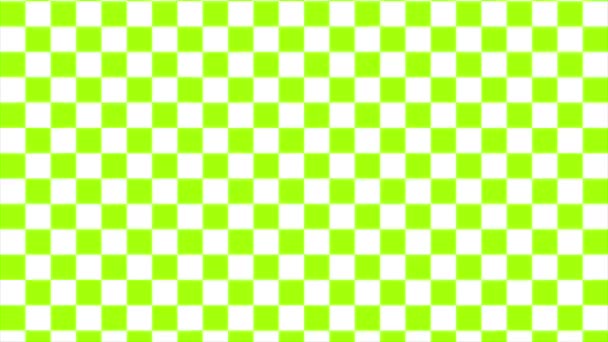 Checkerboard Background Video Moving — Stock Video