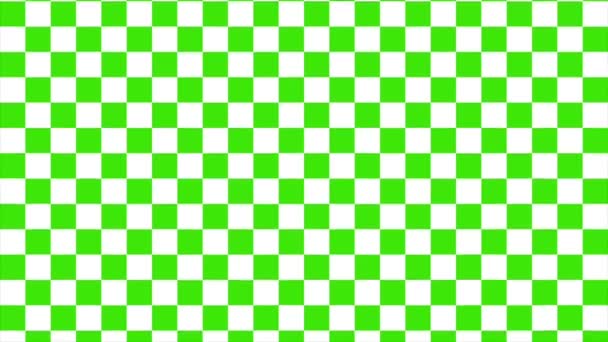 Checkerboard background video moving up