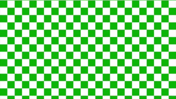 Checkerboard background video moving up