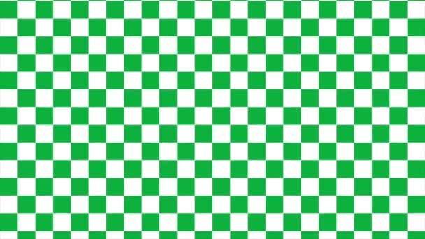Checkerboard background video moving up