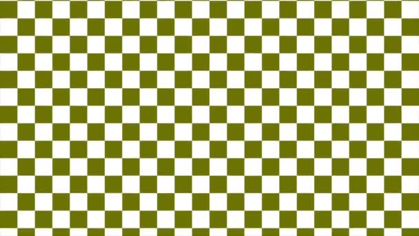 Checkerboard background video moving up