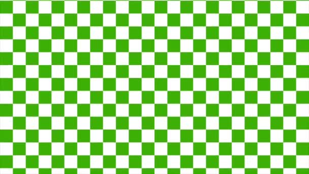 Checkerboard background video moving up