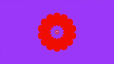 Heart animation video for happy valentine's day