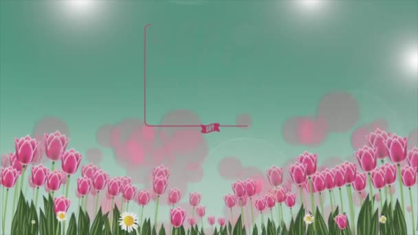 Video Animation Commemorate Valentine Day Which Celebrated Every February 14Th — Vídeos de Stock