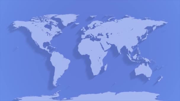 보라색 배경에 학부모들의 세계적 애니메이션 — 비디오
