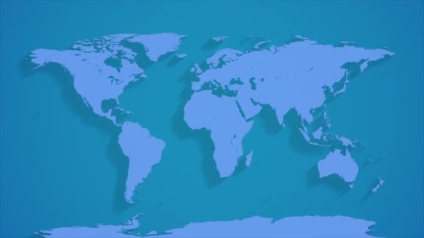 Birleşmiş Milletler Kamu Hizmeti Günü Hakkında Logo Metin Hareket Bulanıklığı — Stok video