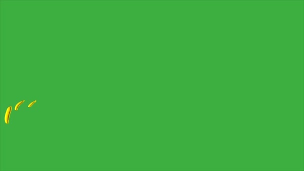 Abstrato Loop Vídeo Animado Fundo Tela Verde Remova Fundo Tela — Vídeo de Stock