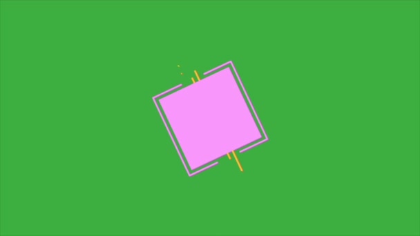 Résumé Vidéo Animation Sur Fond Vert — Video