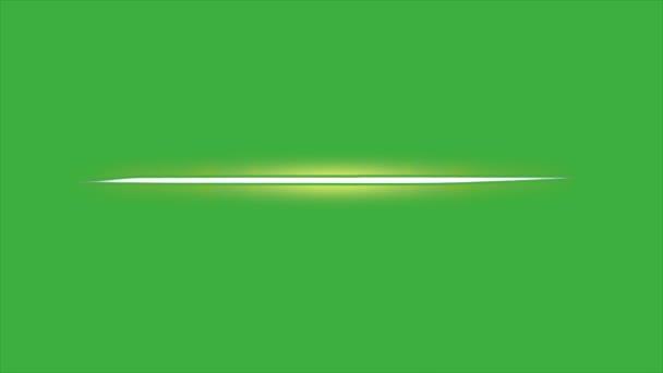 アニメーションビデオループ 緑のスクリーンの背景の電気要素 — ストック動画