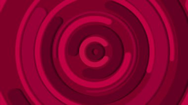 Animasyon döngüsü video soyut arkaplan kırmızı daire hareket